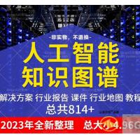 新年AI人工智能知识图谱技术产业全景图谱行业课件方案图谱报告